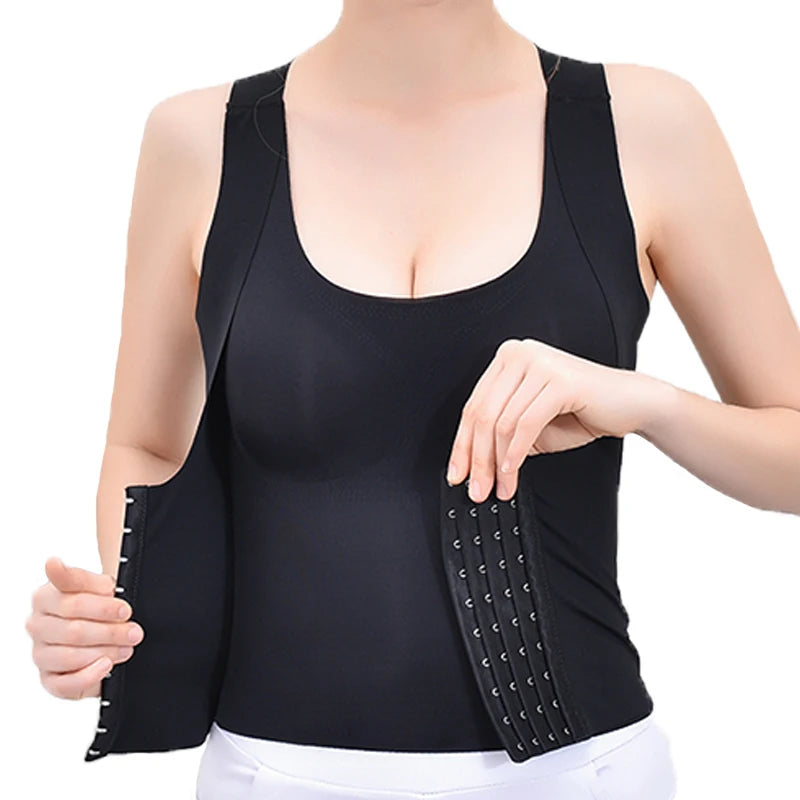 3-in-1 Waist Trainer BH Shapewear für Damen mit Bauchkontrolle Figurformung und Täglichem Komfort