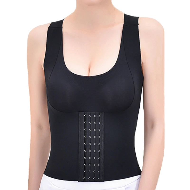 3-in-1 Waist Trainer BH Shapewear für Damen mit Bauchkontrolle Figurformung und Täglichem Komfort