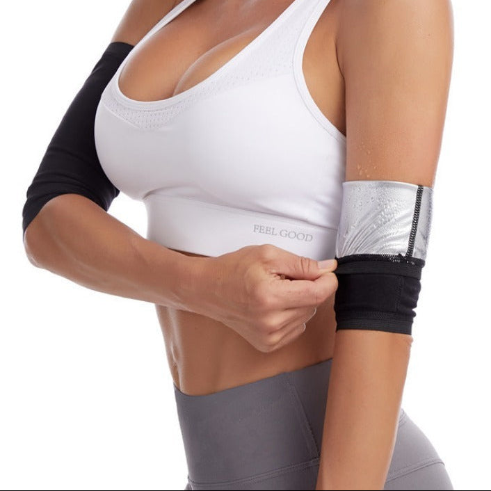 2er Set Arm Slimming Shaper Ärmel für Sweat Unterstützung Kompression und Armformung