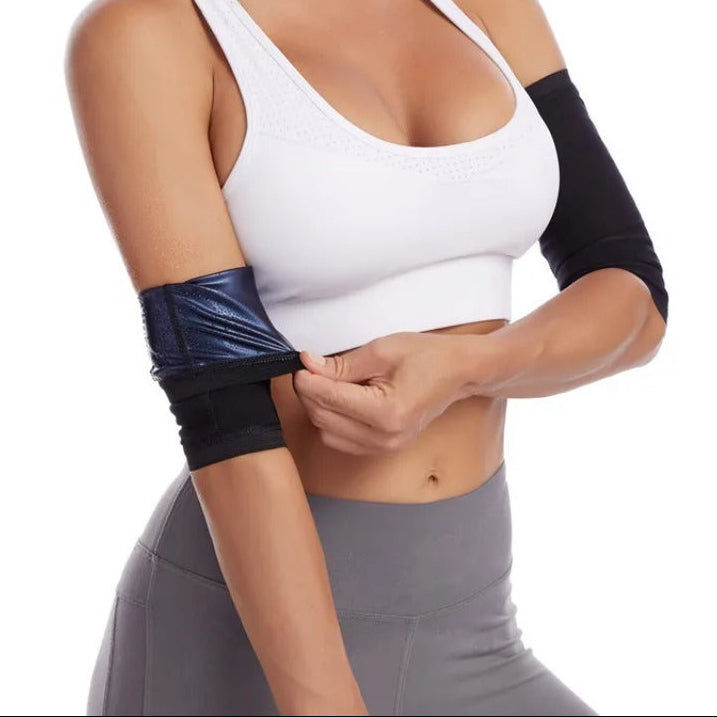 2er Set Arm Slimming Shaper Ärmel für Sweat Unterstützung Kompression und Armformung
