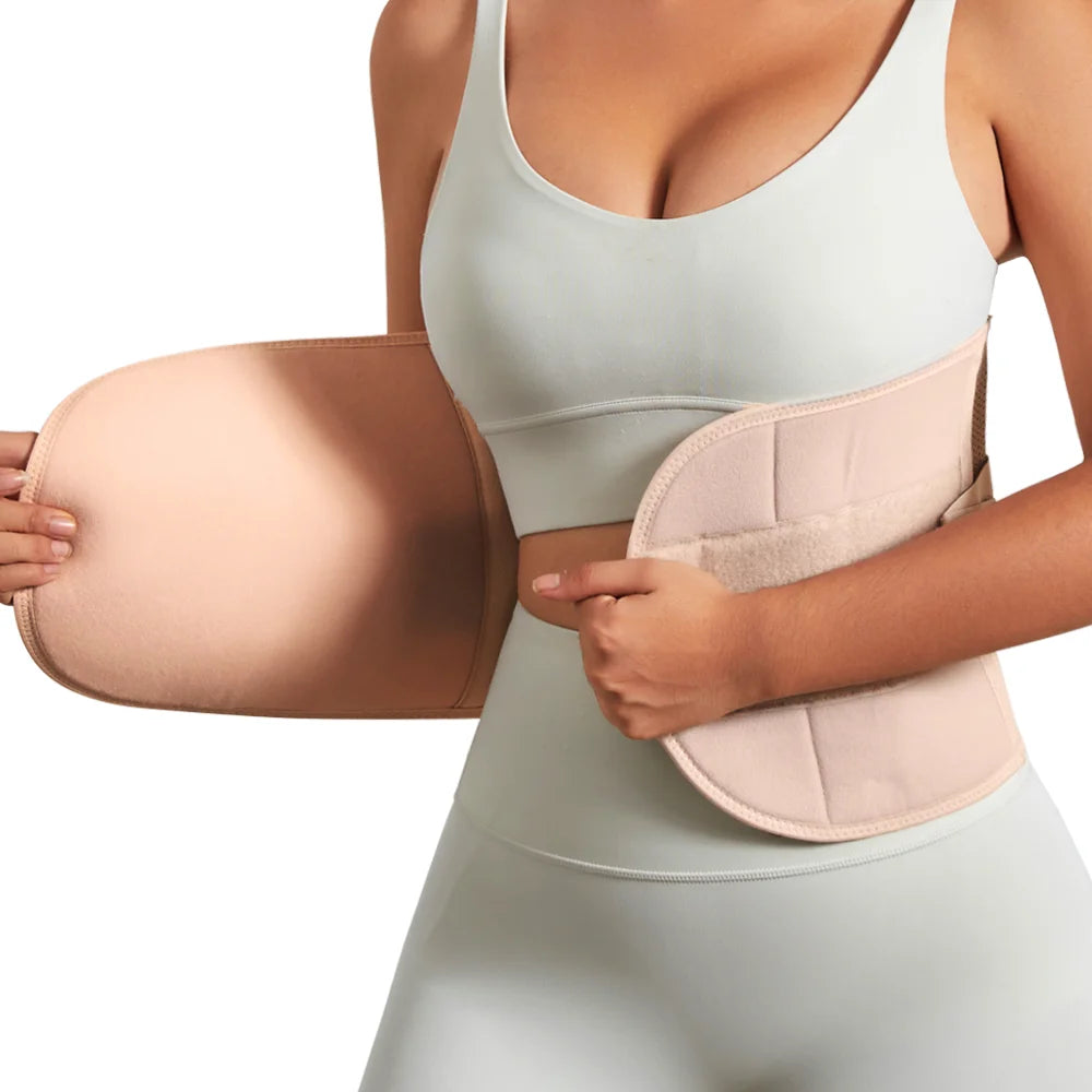 Verstellbarer Damen-Shapewear Taillenformer – Bauchweg-Formgürtel mit Hohem Bund und Wickelverschluss für eine Definierte Silhouette