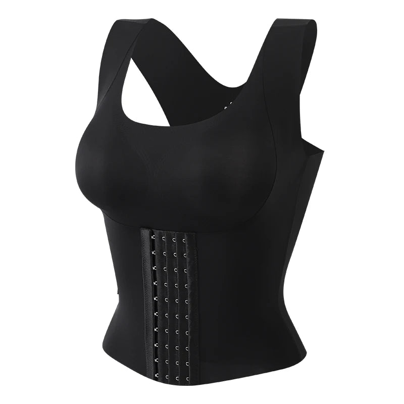 3-in-1 Waist Trainer BH Shapewear für Damen mit Bauchkontrolle Figurformung und Täglichem Komfort