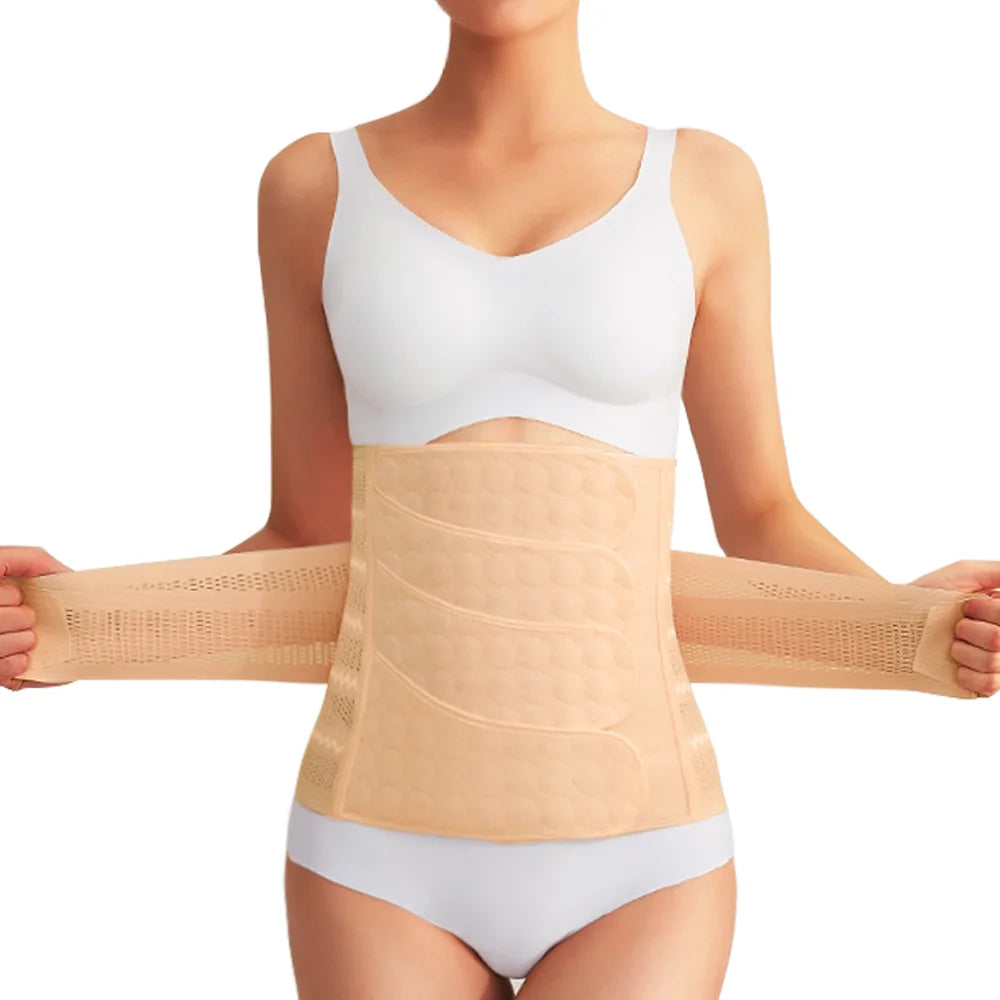 Damen Bauchkontrolle Waist Trainer Shapewear Gürtel Korsett für Figurformung und Bauchweg Effekt