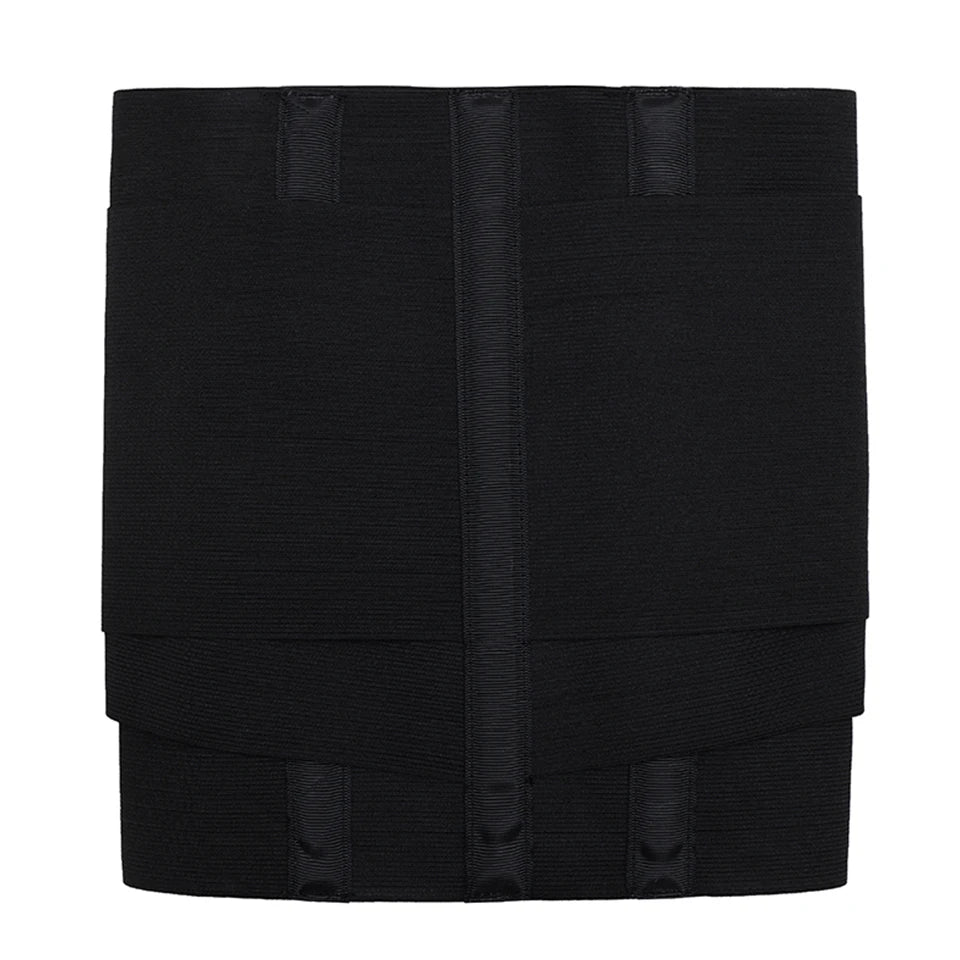 Doppellagiger Damen-Shapewear Taillenformer – Verstellbarer Bauchweg-Formgürtel mit Klettverschluss für eine Definierte Taille