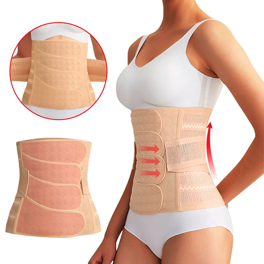 Damen Bauchkontrolle Waist Trainer Shapewear Gürtel Korsett für Figurformung und Bauchweg Effekt