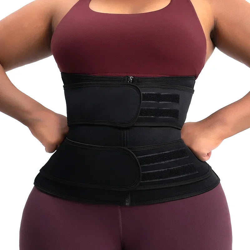 Waist Trainer Slimming Sweat Belt Body Shaper für Bauchkontrolle Fitness Unterstützung und Workout Shapewear