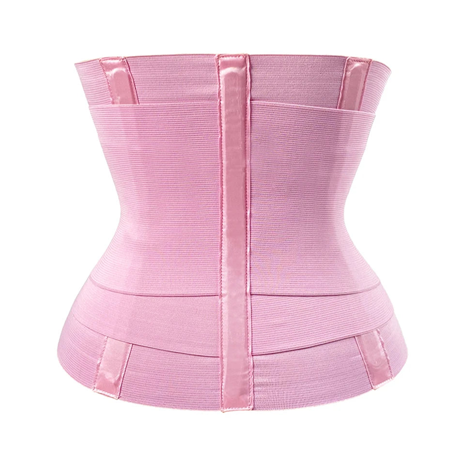 Doppellagiger Damen-Shapewear Taillenformer – Verstellbarer Bauchweg-Formgürtel mit Klettverschluss für eine Definierte Taille