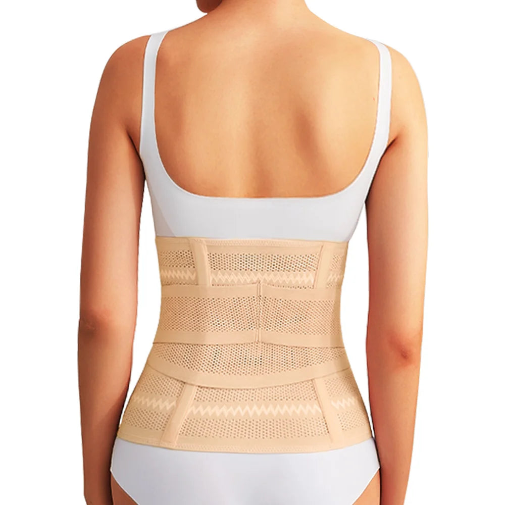 Damen Bauchkontrolle Waist Trainer Shapewear Gürtel Korsett für Figurformung und Bauchweg Effekt