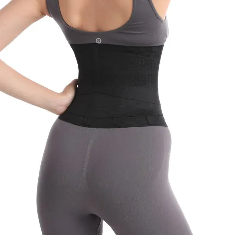 Dreifach Wickelbarer Damen-Shapewear Taillenformer im Leoparden-Design – Verstellbarer Bauchweg-Formgürtel mit Starker Kompression für eine Definierte Taille
