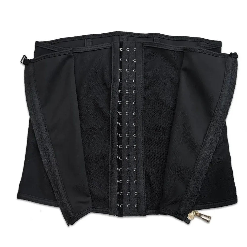 Damen-Shapewear Taillenformer mit Verstellbarer Kompression – Bauchweg Korsett mit Hohem Bund für eine Definierte Silhouette